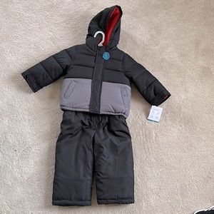 2T 2 piece snowsuit